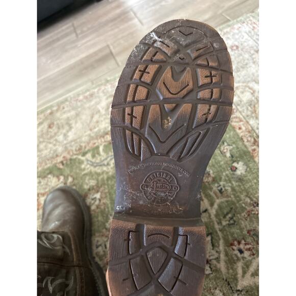 men’s Justin Boots - WK4310 - Size 8.5D main image 6